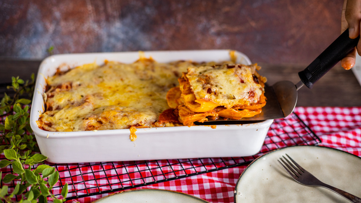 30-Minute Cheesy Baked Ravioli